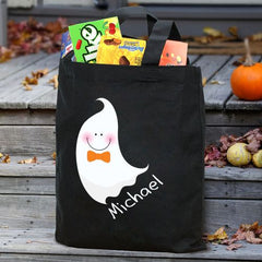 Halloween Ghost Personalized Treat Bag