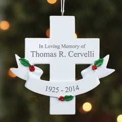 In Loving Memory Cross Ornament
