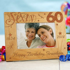 60th Birthday Frame