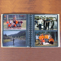 Fishing Memories Engraved Wood Photo Album