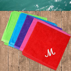 Embroidered Name Towel (5 colors)