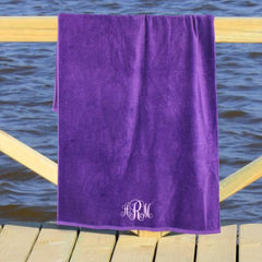 Embroidered Monogram Towel (5 colors)