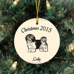 Dog Breed Personalized Ornament