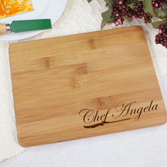 Chef's Engraved Signature Cheese Board