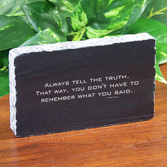 Engraved Marble Legal Keepsake