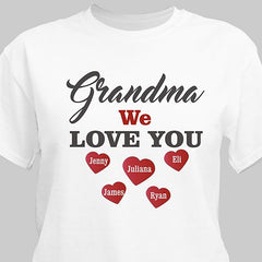 Love You Personalized T-Shirt