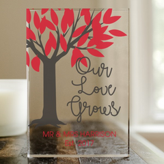 Love Grows Personalized Keepsake