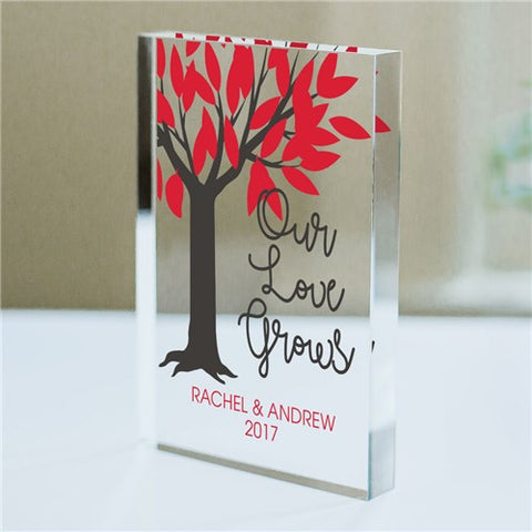 Love Grows Personalized Keepsake