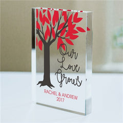 Love Grows Personalized Keepsake