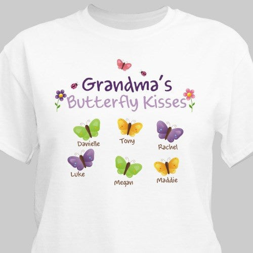 Custom Butterfly Kisses T-Shirt