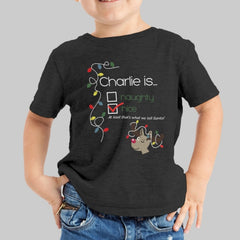 Child's Nice List Custom T-Shirt