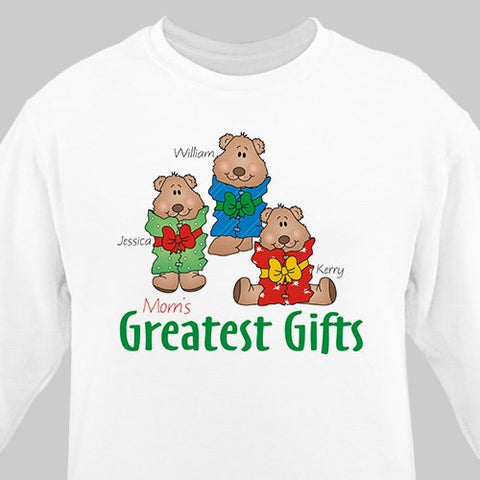Greatest Gifts Personalized Sweatshirt