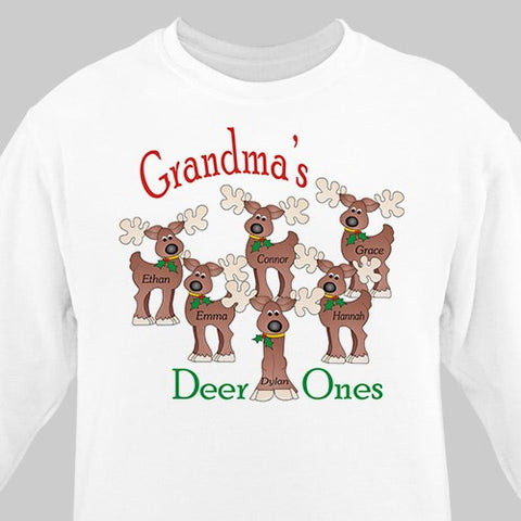 Deer Ones Personalized Sweatshirt