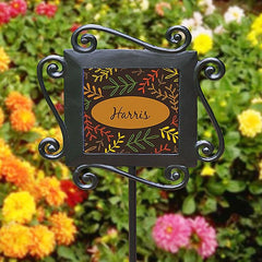 Fall Branches Garden Stake