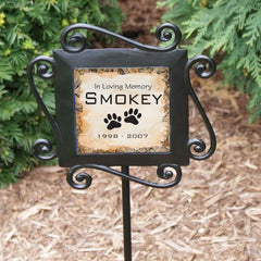 Pet Memorial Garden Stake