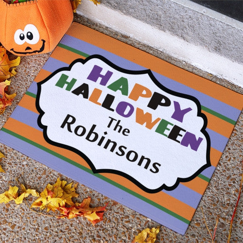 Happy Halloween Welcome Mat