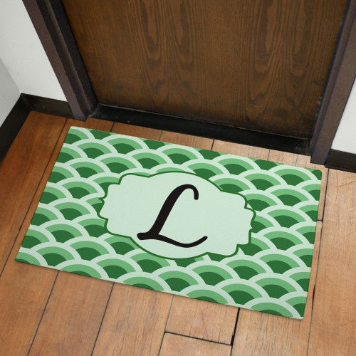 Fish Scale Print Doormat