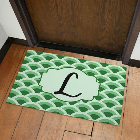 Fish Scale Print Doormat