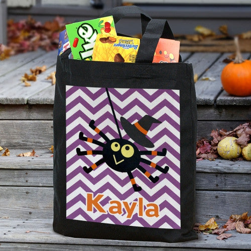 Girl Spider Personalized Treat Bag