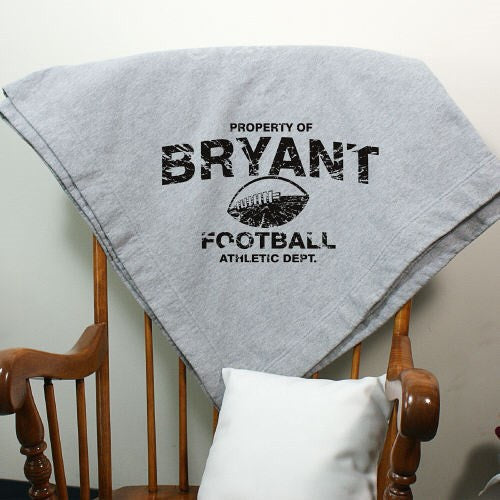 Property Of- Sports Sweatshirt Blanket