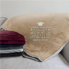 Personalized Class Of Sherpa Blanket