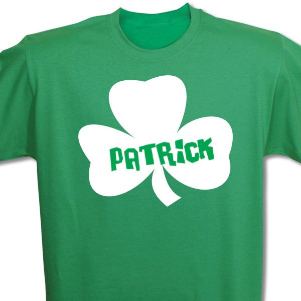 Personalized Shamrock Children's T-shirt