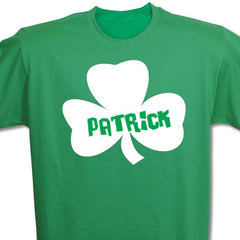 Personalized Shamrock Children's T-shirt