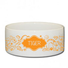 Personalized Cat Food Bowl