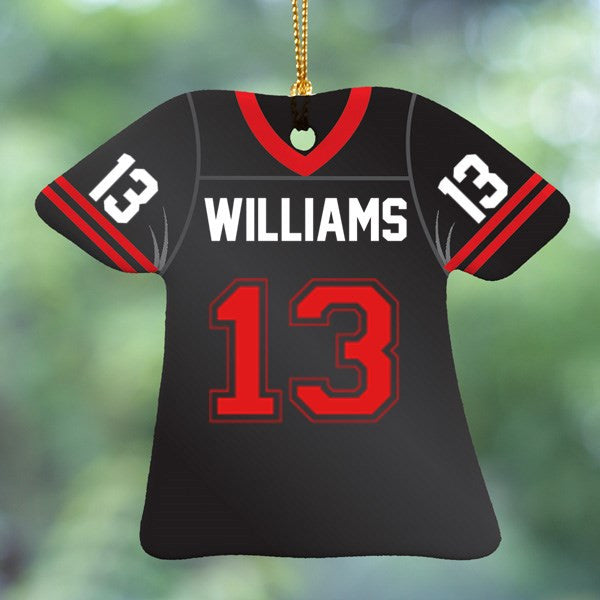 Football Jersey Personalized Ornament