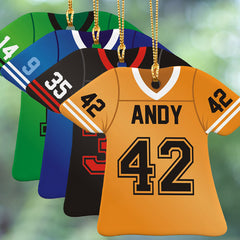 Football Jersey Personalized Ornament