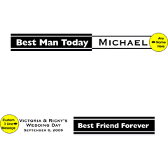 Best Man, Best Friend Engraved Wood Frame