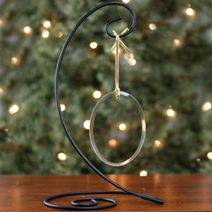 Black Spiral Ornament Stand