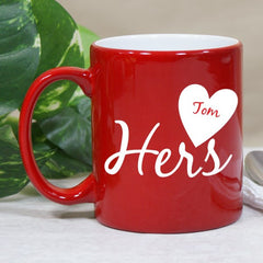 His or Hers Personalized Mug