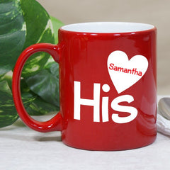 His or Hers Personalized Mug